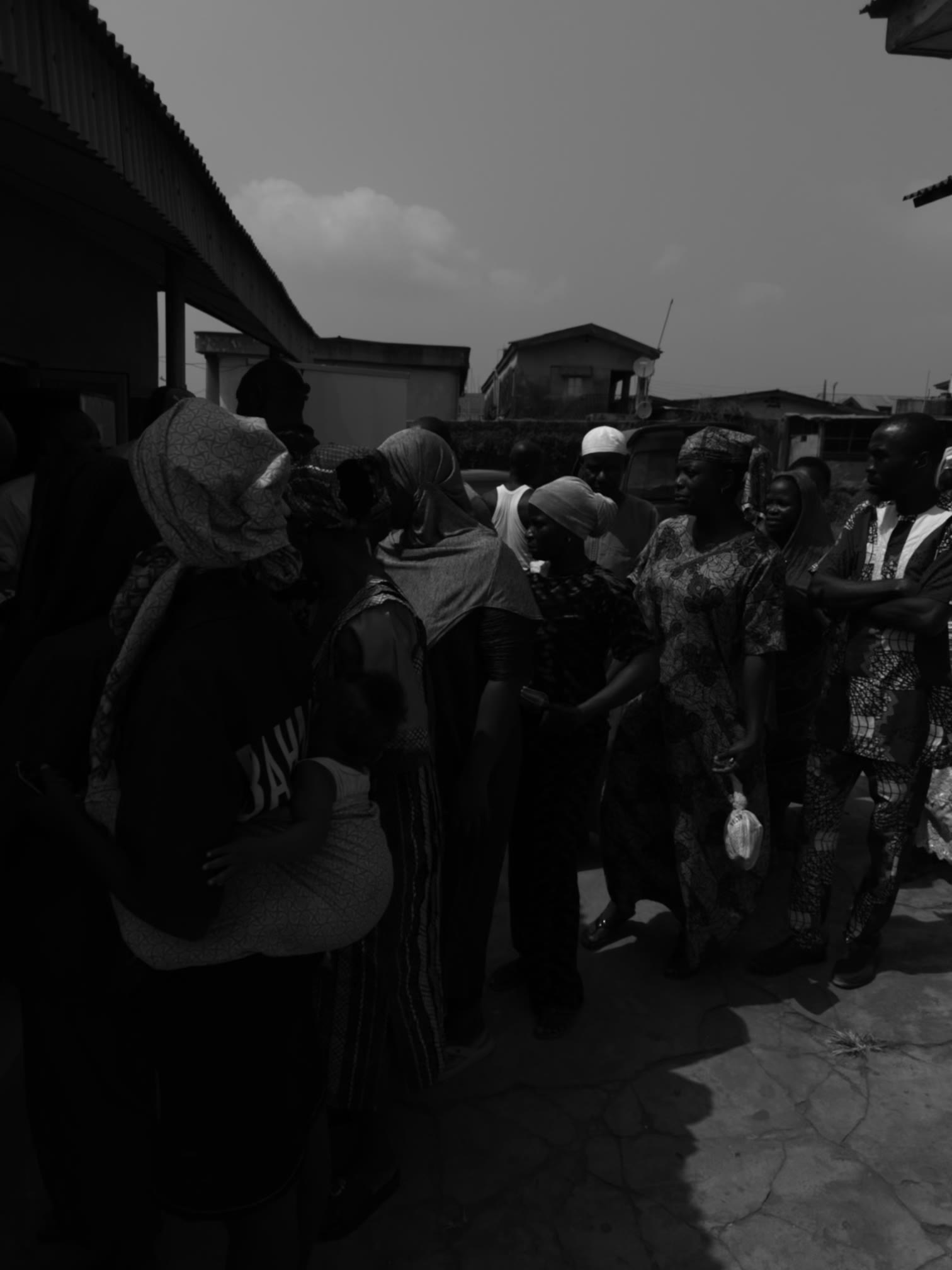 Outreach in progress on the street